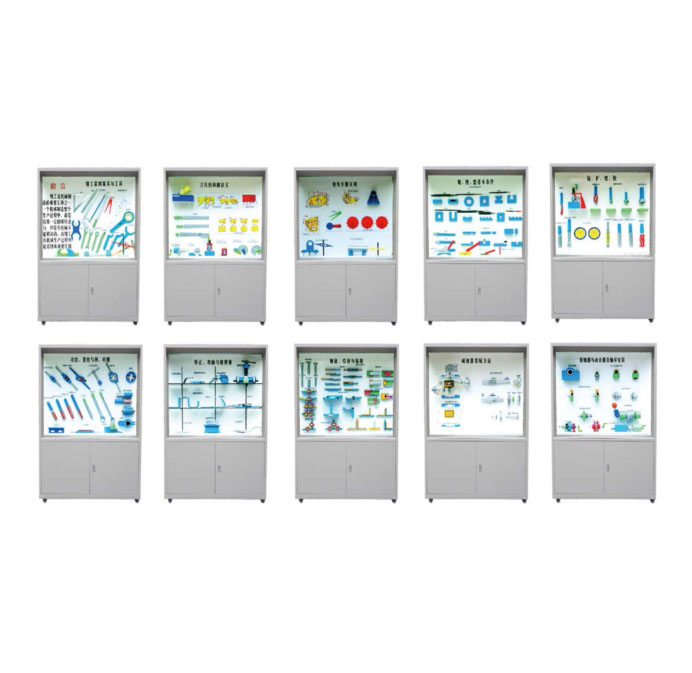 FZQ-10型《鉗工工藝學(xué)》示教陳列柜